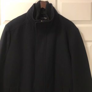 Calvin Klein Men’s Blue Peacoat